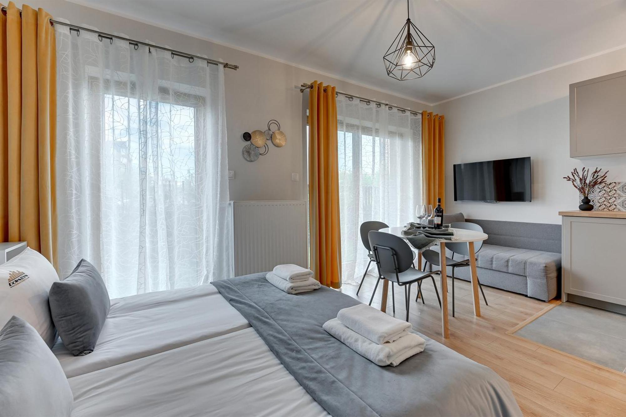 Apartment Nadmotlawie Riverside - Sauna, Gym & Parking By Downtown Danzig