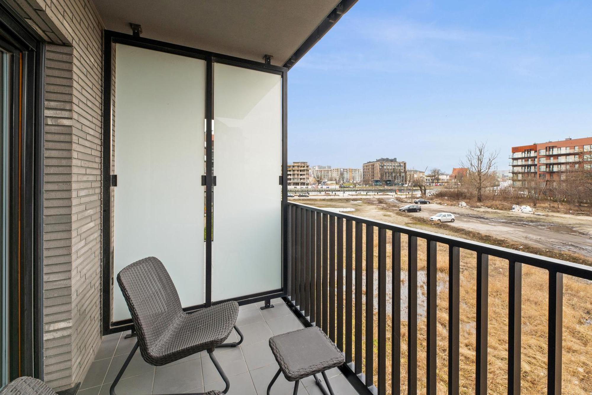 Nadmotlawie Riverside - Sauna, Gym & Parking By Downtown Danzig